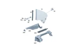 232-670-53-00 Mercedes-benz Genuine Side Window Pane 232-670-53-00 Mercedes-benz Genuine Side Window Pane