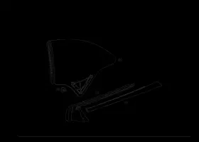 238-670-47-00 Mercedes-benz Genuine Side Window Pane 238-670-47-00 Mercedes-benz Genuine Side Window Pane