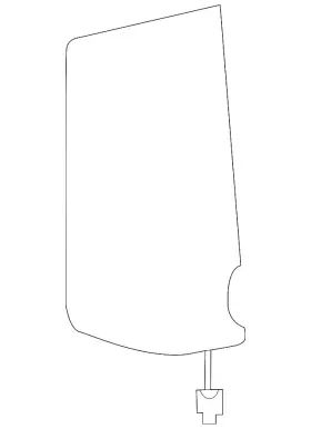 906-745-11-10 Mercedes-benz Genuine Fixed Glass 906-745-11-10 Mercedes-benz Genuine Fixed Glass