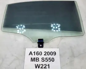 A2217301818 Mercedes-benz 2007-2013 Oem W221 S550 S600 Rear Right Passenger Door Window Glass