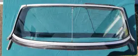 Hza5108 Mg Mgb 1970 - 1980 Used Windshield With Frame And Hza5108 Mg Mgb 1970 - 1980 Used Windshield With Frame And