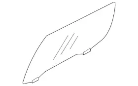 5736a254 Mitsubishi Genuine Door Glass 5736a254 Mitsubishi Genuine Door Glass