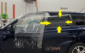 5736a329 Mitsubishi 14-15 Outlander Driver Left Rear Door Glass Window Only 5736a329 Mitsubishi 14-15 Outlander Driver Left Rear Door Glass Window Only