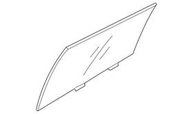 Mitsubishi 5736a610 Genuine Movable Glass