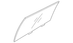 5736a610 Mitsubishi Genuine Movable Glass