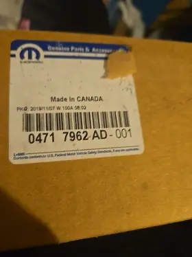 04717962ad Mopar Genuine Power Cinch Actuator 4717962ad 04717962ad Mopar Genuine Power Cinch Actuator 4717962ad