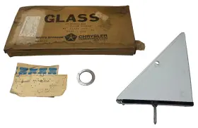 2588699 Mopar New Old Stock Left Vent Window Assembly For 1966-67 B Body Models #2588699 2588699 Mopar New Old Stock Left Vent Window Assembly For 1966-67 B Body Models #2588699
