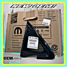68370634aa Mopar 2018-2025 Chrysler Pacifica And Voyager Oem Right Front Vent Glass New