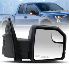 82012152 Mzorange Side Mirror 8pin For Ford F150 2015-2020 8-pin Right Passenger Black 82012152 Mzorange Side Mirror 8pin For Ford F150 2015-2020 8-pin Right Passenger Black