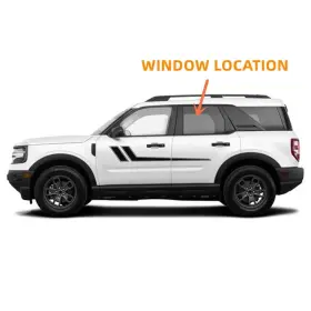 Dd13366ypn Nagd Fits 2021-2025 Ford Bronco Sport Driver Left Side Rear Door Window Glass Dd13366ypn Nagd Fits 2021-2025 Ford Bronco Sport Driver Left Side Rear Door Window Glass