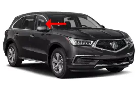 Fd26011gty Nagd For 2014-2020 Acura Mdx Passenger/right Side Front Door Window Glass Laminated Fd26011gty Nagd For 2014-2020 Acura Mdx Passenger/right Side Front Door Window Glass Laminated