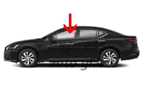 Fd27496 Nagd For 2019-2024 Nissan Altima Sedan Front Driver/left Side Door Window Glass Fd27496 Nagd For 2019-2024 Nissan Altima Sedan Front Driver/left Side Door Window Glass