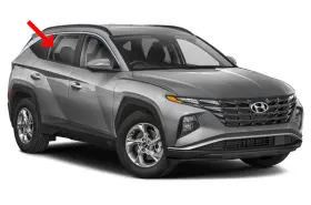 Fd28996ypy Nagd For 2022-2024 Hyundai Tucson Passenger/right Side Rear Door Window Glass Fd28996ypy Nagd For 2022-2024 Hyundai Tucson Passenger/right Side Rear Door Window Glass