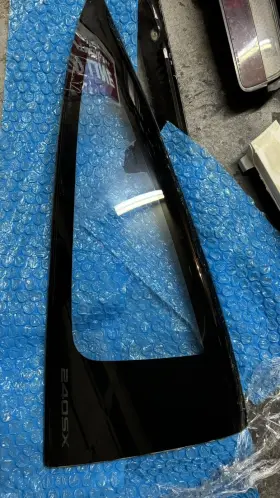 1414 Nissan 89-93 240sx S13 Passenger Rear Quarter Window Glass Fastback Hatch 1414 Nissan 89-93 240sx S13 Passenger Rear Quarter Window Glass Fastback Hatch