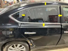 25765gt Nissan 13-19 Sentra Passenger Right Rear Side Door Glass Window Only 25765gt Nissan 13-19 Sentra Passenger Right Rear Side Door Glass Window Only