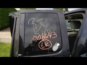 278-58582al Nissan Driver Rear Door Glass King Cab Privacy Tint Fits 04-15 Titan 434203