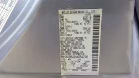 284-58859r Nissan Passenger Quarter Glass Privacy Tint Manual Flip Out Fits 04-09 Quest 228582