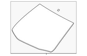 Nissan 72700-5ee1b Genuine Windshield