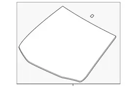 72700-5ee1b Nissan Genuine Windshield