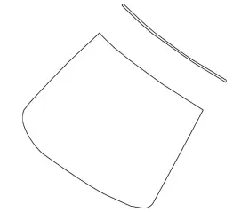 72700-6lb0b Nissan Genuine Windshield 72700-6lb0b Nissan Genuine Windshield