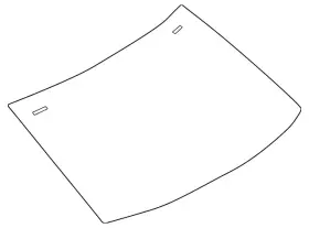 79700-6lb0a Nissan Genuine Back Glass