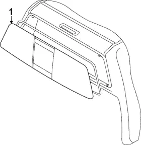 79700-9bv0a Nissan Genuine Back Glass