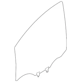 80300-5ef0a Nissan Genuine Door Glass 80300-5ef0a Nissan Genuine Door Glass