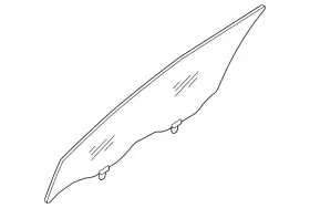 80300-9tg0a Nissan Genuine Door Glass