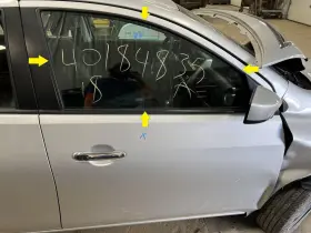803009ka0a Nissan 13-19 Versa Sedan Passenger Right Front Side Door Glass Window Only 803009ka0a Nissan 13-19 Versa Sedan Passenger Right Front Side Door Glass Window Only