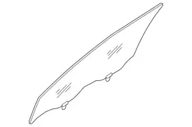 80301-6rr1a Nissan Genuine Door Glass