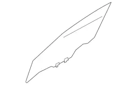 80301-el000 Nissan Genuine Door Glass 80301-el000 Nissan Genuine Door Glass