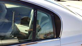 Nissan 822638j000 02-06 Altima Driver Left Rear Vent Window Back Door Glass With Frame Oem