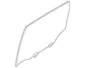82300-3wc0a Nissan Genuine Door Glass