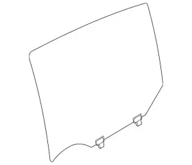82300-5ef0a Nissan Genuine Movable Glass