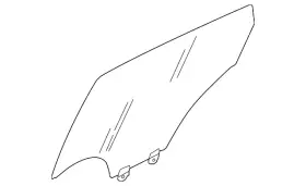 82300-6ma0a Nissan Genuine Door Glass 82300-6ma0a Nissan Genuine Door Glass