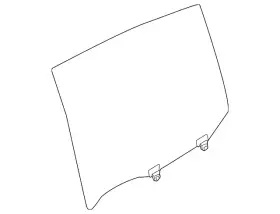 82300-6mw0a Nissan Genuine Movable Glass