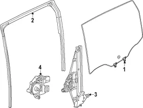 82301-7lf0a Nissan Genuine Door Glass 82301-7lf0a Nissan Genuine Door Glass
