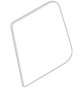 Nissan 82301-ez10a Genuine Door Glass