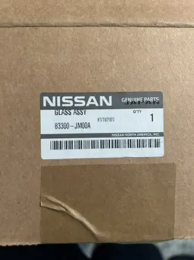 83300jm00a Nissan 2008-15 Rogue Rh Passenger Right Quarter Glass