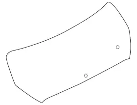 90300-5aa0c Nissan Genuine Lift Gate Glass 90300-5aa0c Nissan Genuine Lift Gate Glass