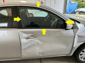 Fd25259gt Nissan 13-19 Versa Sedan Passenger Right Front Door Glass Window Only Fd25259gt Nissan 13-19 Versa Sedan Passenger Right Front Door Glass Window Only