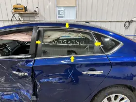 Fd25766gt Nissan 13-19 Sentra Driver Left Rear Side Door Glass Window Only Fd25766gt Nissan 13-19 Sentra Driver Left Rear Side Door Glass Window Only