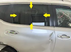 Fd26224yp Nissan 15-20 Rogue Passenger Right Rear Door Privacy Tint Glass Window Only Fd26224yp Nissan 15-20 Rogue Passenger Right Rear Door Privacy Tint Glass Window Only