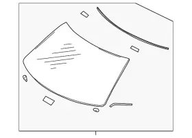 G2700-6av1b Nissan Genuine Windshield G2700-6av1b Nissan Genuine Windshield
