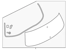 K0300-6jl1a Nissan Genuine Lift Gate Glass K0300-6jl1a Nissan Genuine Lift Gate Glass