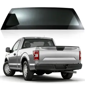 Lbgb040001500 Obnaux Back Glass For 2015-2024 Ford F150 Pickup Non-heated Window Replacement