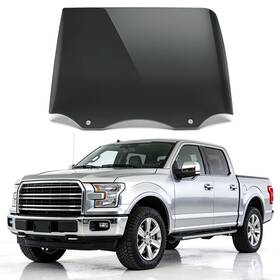 Obnaux Lbgb040004500 Driver Left Side Rear Door Window Glass For 2015-2024 Ford F-150 4 Crew Cab