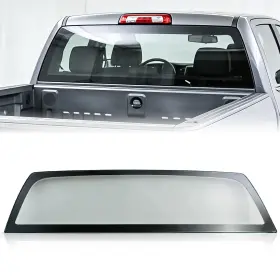 Lbgb040012500 Obnaux Fits 2014-2018 Chevrolet Silverado 1500 Pickup Stationary Rear Window Back Glass Lbgb040012500 Obnaux Fits 2014-2018 Chevrolet Silverado 1500 Pickup Stationary Rear Window Back Glass