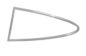 901-543-015-25 Oem 901.543.015.25 Porsche Quarter Window Frame - Left Coupe 68-77 90154301525 901-543-015-25 Oem 901.543.015.25 Porsche Quarter Window Frame - Left Coupe 68-77 90154301525