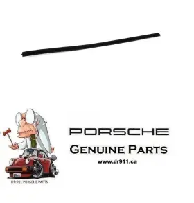 Pcg.531.935.00 Oem Porsche 356 Door Glass Felt Brush With Vent Window Lt Or Rt Genuine Pcg53193500